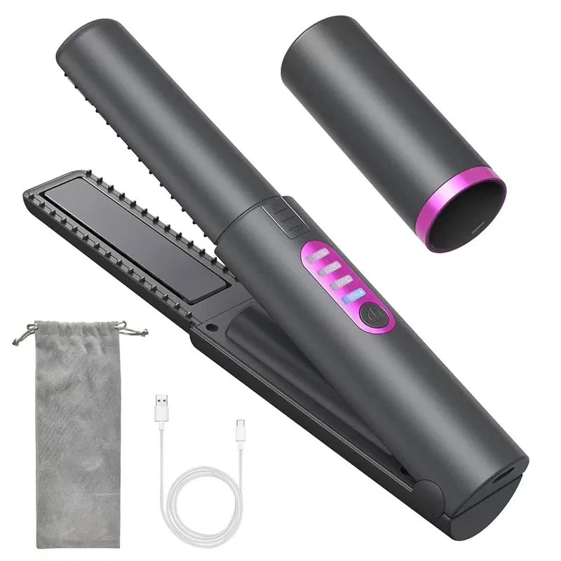 Cordless Hair Straightener grey
