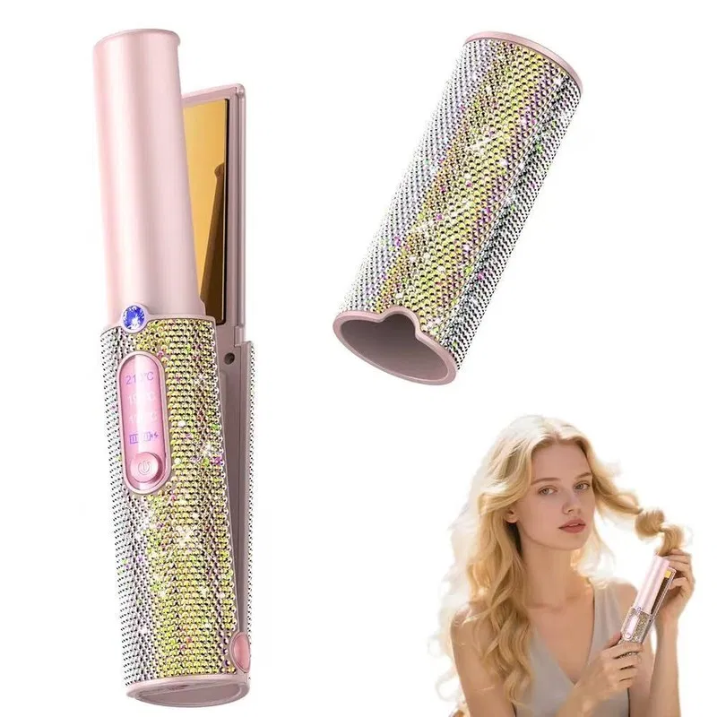 Cordless Hair Straightener fancy diamond