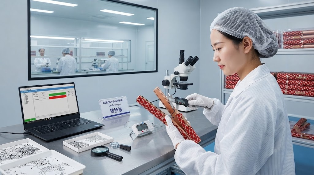 Quality control Chinese specialist testing cordless hair straightener
