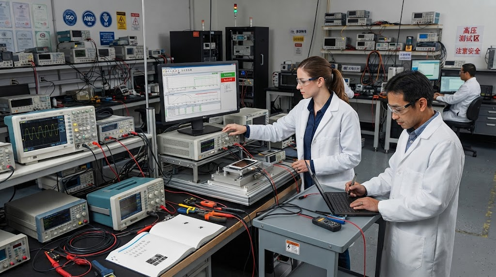 Electrical compliance testing laboratory